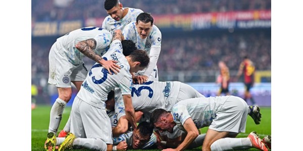 Inter pakte drie cruciale punten en klom naar de koppositie Inter pakte drie cruciale punten en klom naar de koppositie